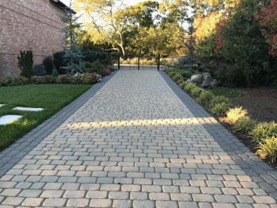 Falmouth Paving Contractors Laying Cobblestones in Falmouth 